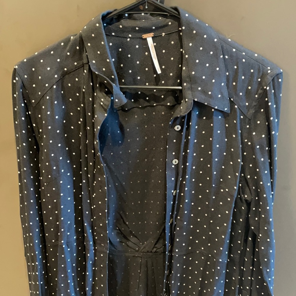 Free people shirt dress